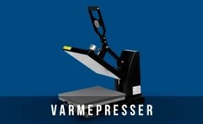 Skilt-produksjon Varmepresser