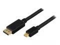 Mini DisplayPort til DisplayPort kabel 1 meter