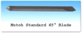 5 stk. knivpakke, Mutoh Standard knive 45º, offset 0.50mm