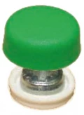 Skruehette RAL 6024 - 25 stk.