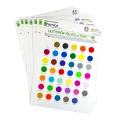 Tekstilfolie Chemica fargekortsett A4