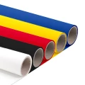 Hotmark Startpakke - Sort, Hvit, Rød, Blå & Gul 50cm * 5m