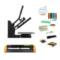 Makerspace-pakke med Expert II 24 skjæreplotter og halvautomatisk varmepresse