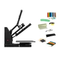 Makerspace-pakke med halvautomatisk varmepress og folie i 30cm.