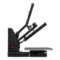 Semi-automatisk varmepresse med rulleplate [38*38cm]