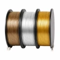 SKILPRO - Silky PLA++ filamentpakke - sølv, bronse og gull - 3 x 1 kg