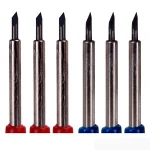 6 stk. knivpakke, Roland - Redsail Standard kniver 45º, offset 0.25mm [ZEC-U5025 & NRRE4525 & zec-u1715]