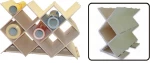 Cross Box 4er Modul lakeret