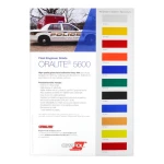 Oralite 5600 Fargekort Oralite 5600 Fargekort