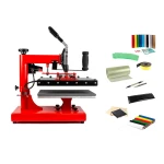 Makerspace Pakke med 4i1 Varmepresse med svingarm og folie i 30cm.