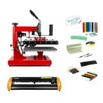 Makerspace-pakke med Expert II-plotter og 4-i-1 varmepresser