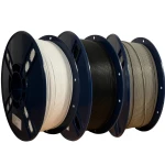 SKILPRO - PLA++ Filamentpakke - 1kg Hvit, 1kg Sort og 1kg Grå