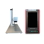 SkilPro 100W MOPA Galvo fiberlaser med autofokus og kabinett