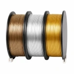 SKILPRO - Silky PLA++ filamentpakke - s&oslash;lv, bronse og gull - 3 x 1 kg