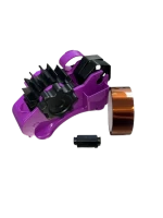 Kraftig tapedispenser for 30 mm ruller inkl. 1 rull varmebestandig tape