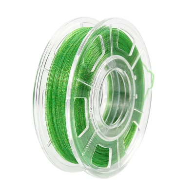 SKILPRO - PLA Glitter lysende stjernehimmel - Stjernesmaragd gr&oslash;nn - 1kg