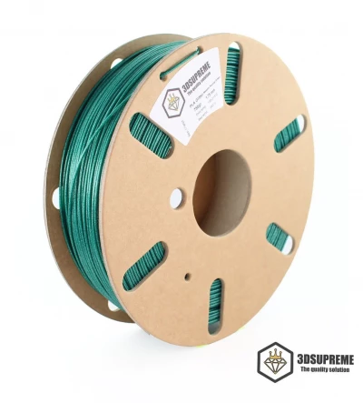 Glitter - Metallic Racing Green - 3DE Supreme - PLA PRO - 1.75mm
