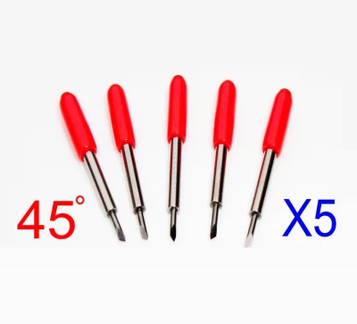 5 stk. knivpakke, Roland - Redsail Refleksfolie kniver 50º, offset 0.75mm 5 stk. knivpakke, Roland - Redsail Refleksfolie kniver 50º, offset 0.75mm