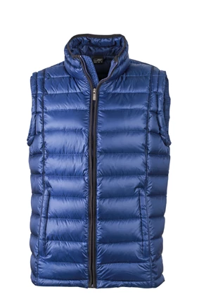 JAMES NICHOLSON MEN'S QUILTED DOWN VEST