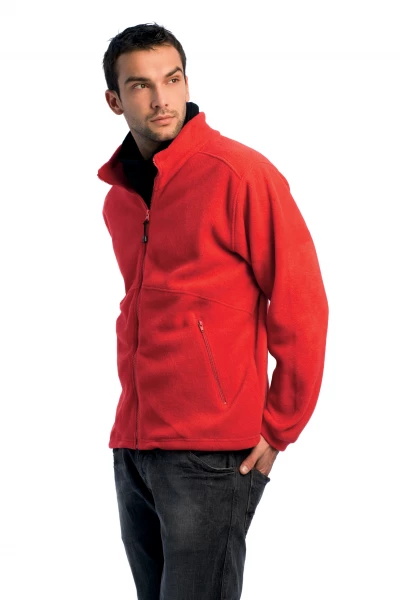 B&C ICEWALKER + Fleece med glidelås og stikklommer B&C ICEWALKER +