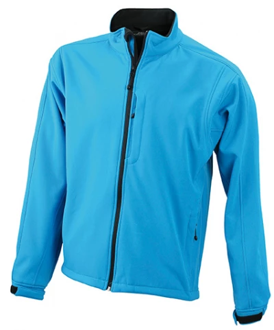 JAMES & NICHOLSON MEN'S SOFTSHELL JACKET JAMES & NICHOLSON MEN'S SOFTSHELL JACKET