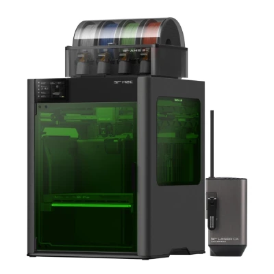 Bambu Lab H2C Laser Full Combo 3D-printer med 10 W lasermodul
