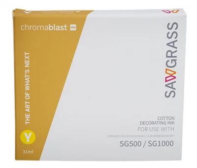Sawgrass chromablast UHD - Yellow - 31ml til SG500 og SG1000