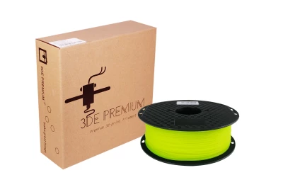 Neon Yellow - 3DE Premium Fluorescent - PLA - 1.75mm Neon Yellow - 3DE Premium Fluorescent - PLA - 1.75mm