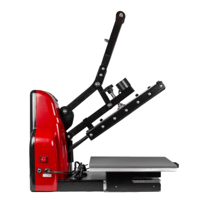 Billig semi-automatisk varmepresse med rulleplate – 40x60 cm MaxArmour 40 cm x 60 cm elektromagnetisk varmepresse med rulleplate.