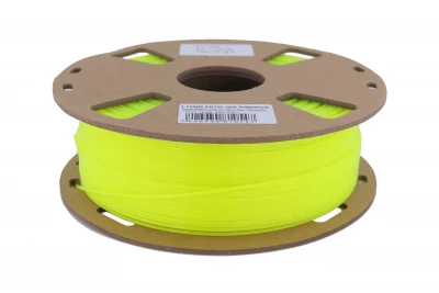 Fluorescent Yellow (Semi-transparent) - 3DE Premium - PETG - 1.75mm