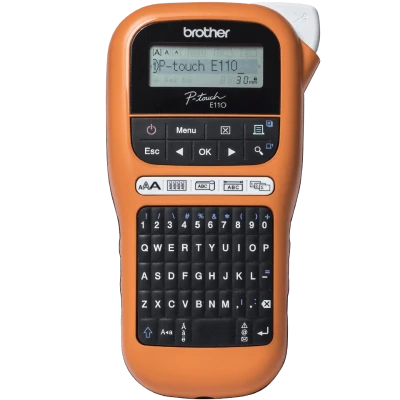 Brother PT-E110VP &ndash; etikettprinter for elektrikere