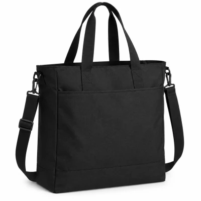 Billig SHOPPER 1800 M/SKULDERREM Svart - Romslig & Stilig Veske SHOPPER 1800 M/SKULDERREM Black 39 x 44 x 10 cm
