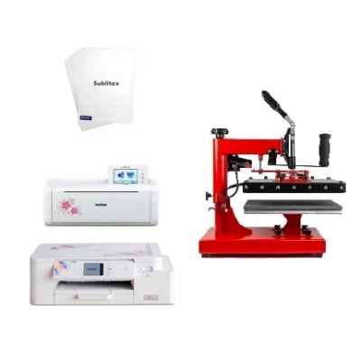 Makerspace sublimasjonspakke – komplett utstyr for sublimasjonstrykk