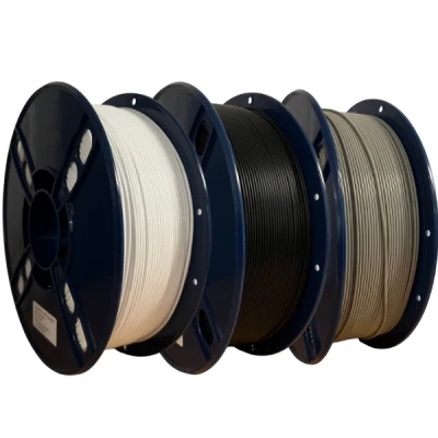 Billig SKILPRO - PLA++ Filamentpakke - Hvit, sort og grå SKILPRO - PLA++ Filamentpakke - 1kg Hvit, 1kg Sort og 1kg Grå