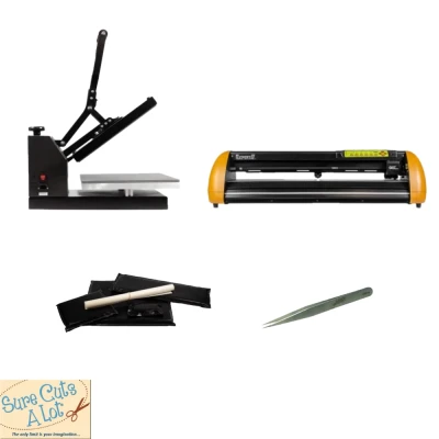 Skilt Startpakke med Expert II 24 LX Skjæreplotter + Standard Varmepresse Skilt Startpakke med Expert II 24 LX Skjæreplotter + Standard Varmepresse