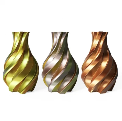 Gold, Silver and Copper - 3DE Premium - Silky PLA - 1.75mm