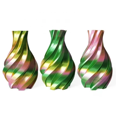 Gold, Green And Pinkish - 3DE Premium - Silky PLA - 1.75mm