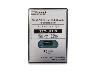 Roland ZEC-U1715 Premium blad – sandblåsningsmaterialer – 5 stk. Roland ZEC-U1715 Premium blad – sandblåsningsmaterialer – 5 stk.