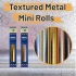 SkilPro SUPERIOR 9500 Textured Metallic 9507 Silver Mini Rolls